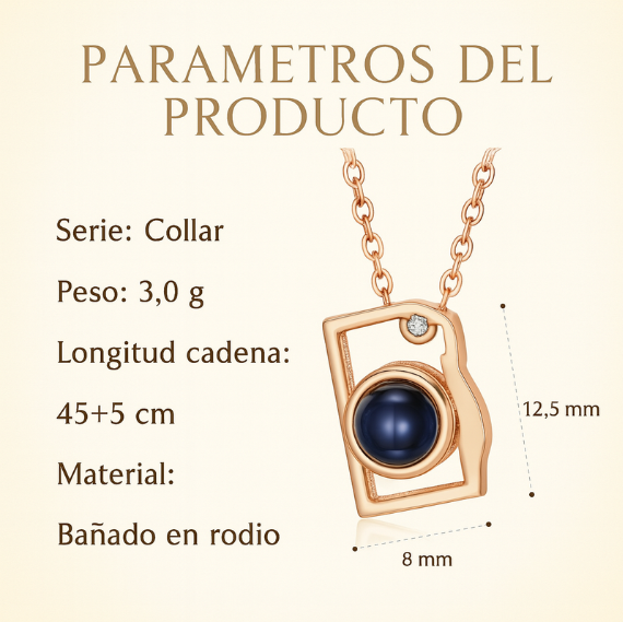 Collar Cámara Proyector de Imagen